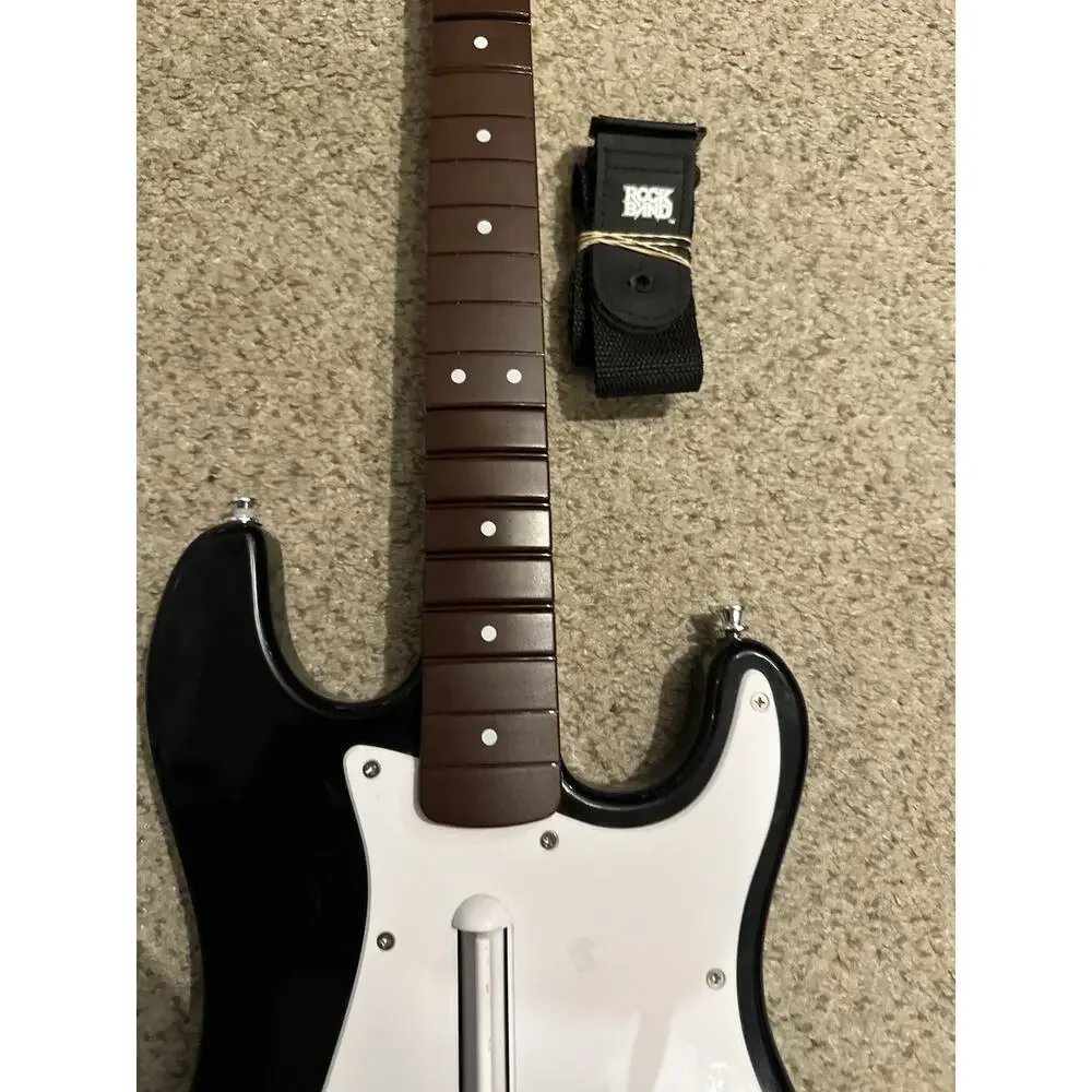 Rock Band 4 PS5 PS4 Wireless Fender Stratocaster Guitar Controller 91261 Works